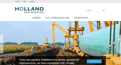 Desktop Screenshot of hollandengineering.com